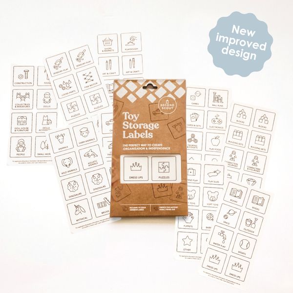 Toy Storage Labels (wholesale)