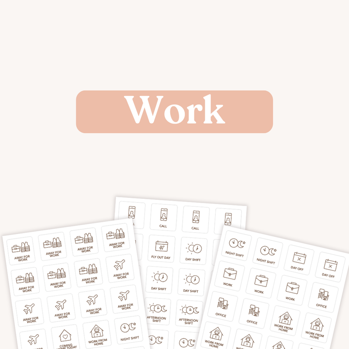 Featured Work Lable Tile Labels - Work Pack – Second Scout