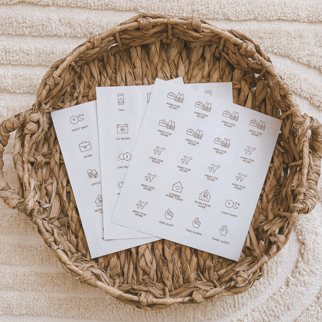 Kid Work Labels Tile Labels - Work Pack – Second Scout